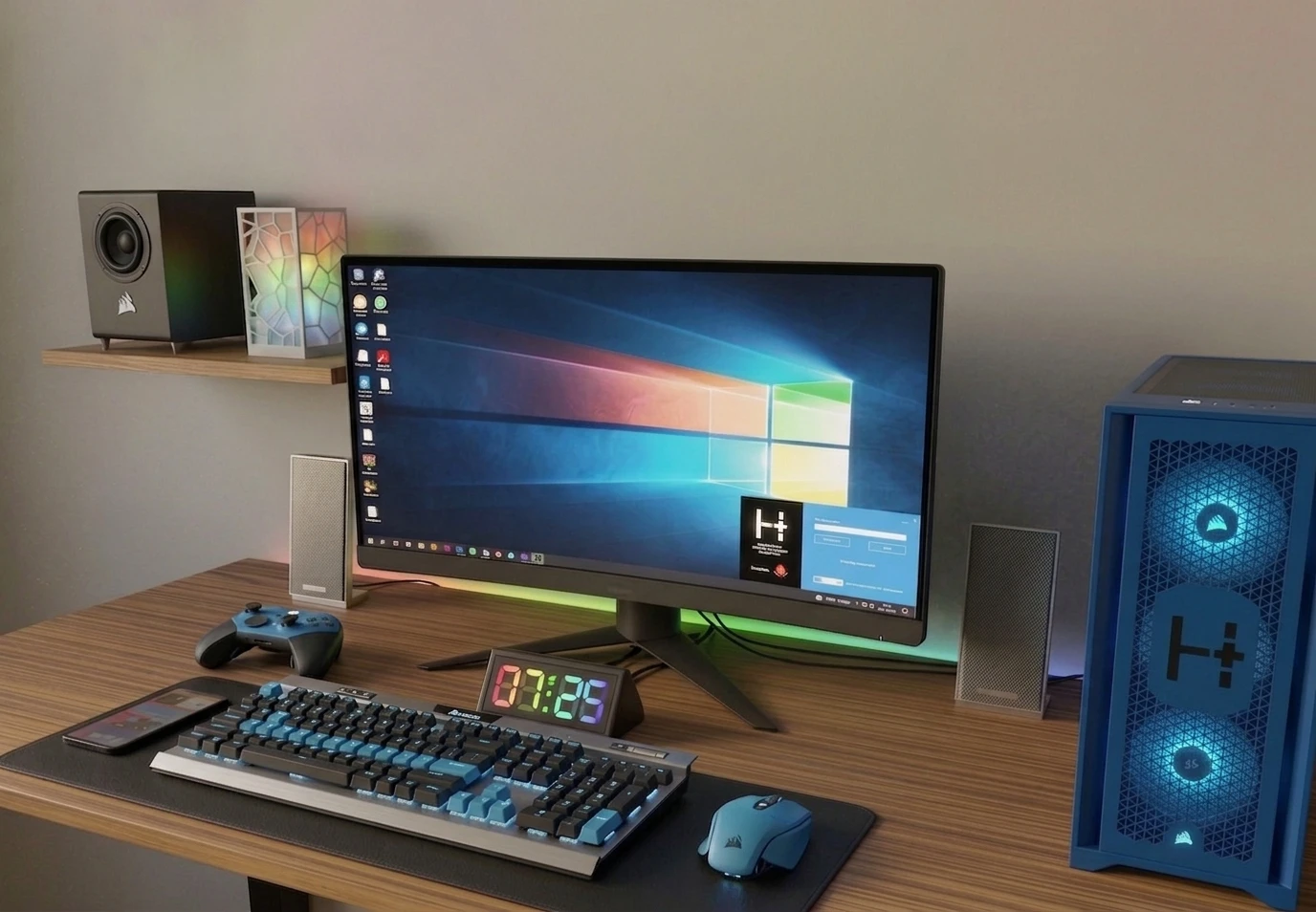 HUe+ ARGB LED Clock